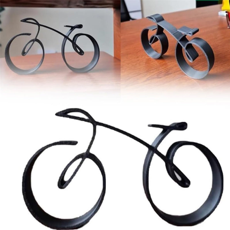 Metal Bicycle Ornament