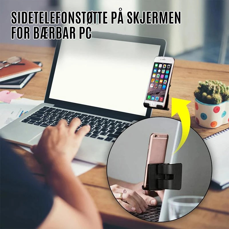 Laptop sidetelefonholder