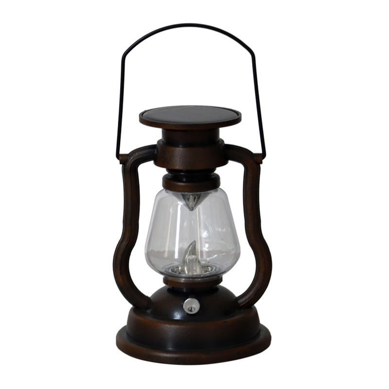 LED Solar Light Retro parafinlampe